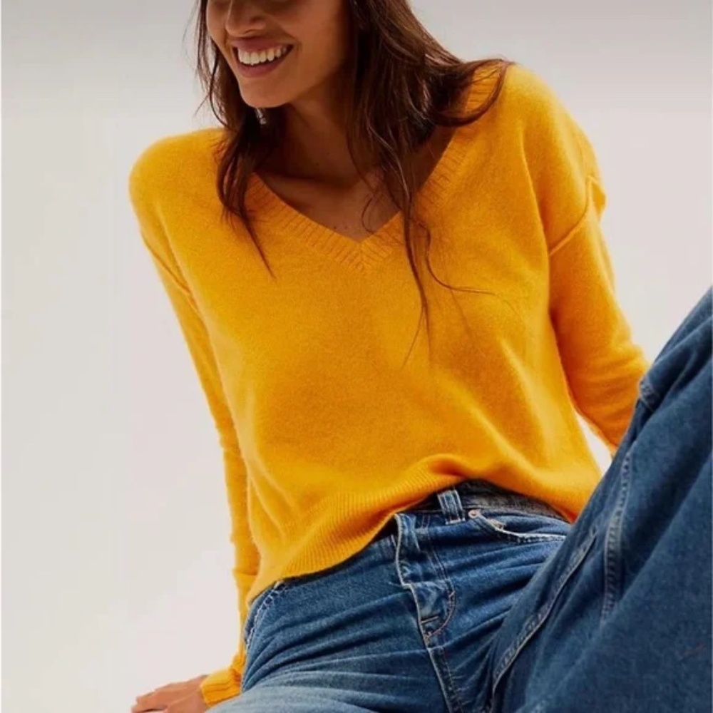 NWT Free People Cashmere Stellar Sweater Small